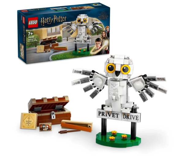 LEGO Harry Potter 76425 Hedwiga™ z wizytą na ul. Privet Drive 4 - 1220619 - zdjęcie